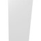 Ekena Millwork 5 1/2-in. W x 6-in. D x 10-in. H Traditional Architectural Grade PVC Knee Brace BRCP055X06X10TRA - alternate 2